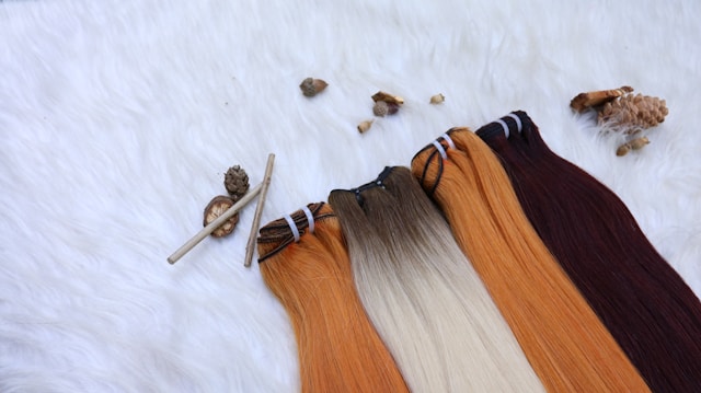 Invisible wefts