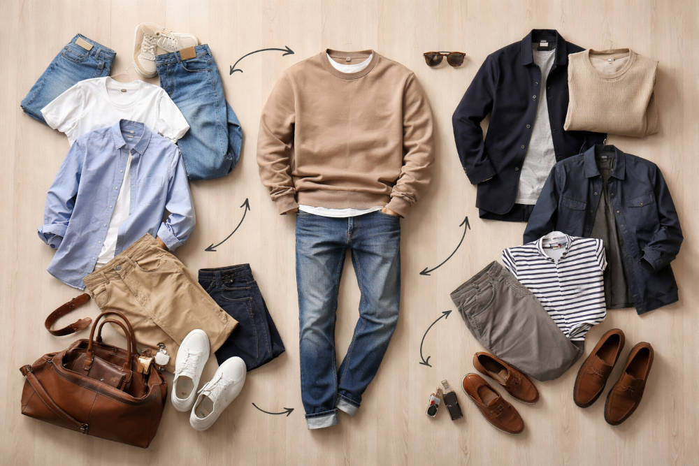 Hoe je met een paar sterke kleding items eindeloos kunt combineren