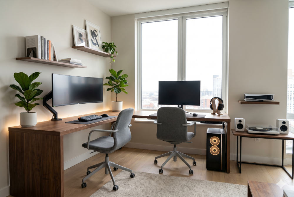 Een moderne gamehoek inrichten