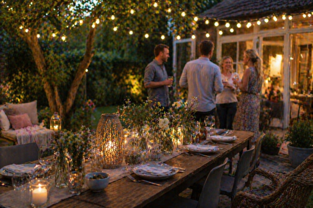 Gasten ontvangen in de tuin: tips voor een gezellige tuin
