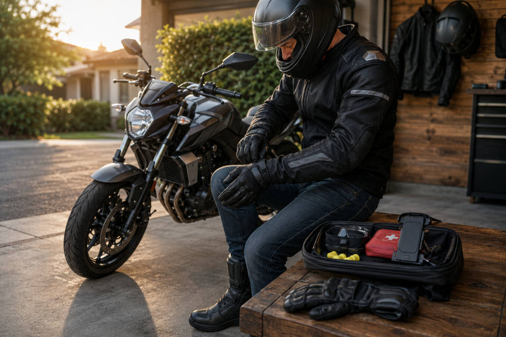 Alles wat je nodig hebt voor een veilige motorrit