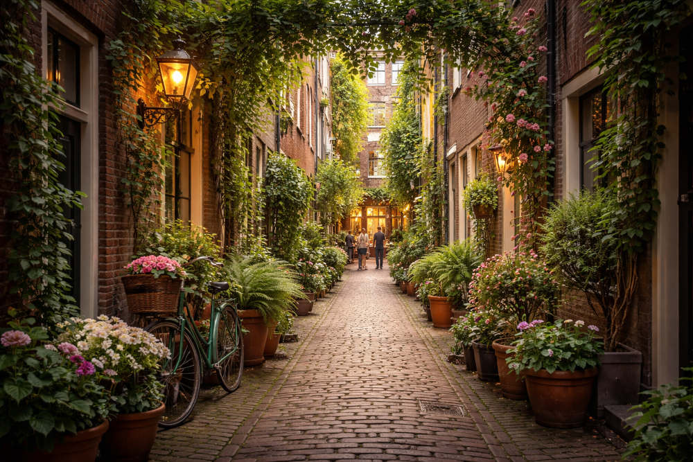 Verborgen straatjes in oud-Amsterdam waar je graag blijft hangen