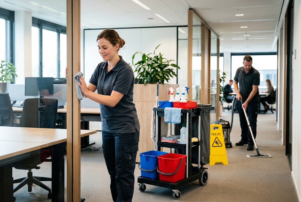 Werken in de schoonmaakbranche: dit kun je verwachten